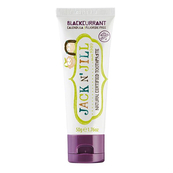 Jack N' Jill Natural Certified Kids Toothpaste Blackcurrant