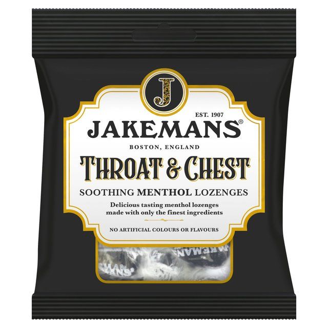 Jakemans Throat & Chest Sweets   73g