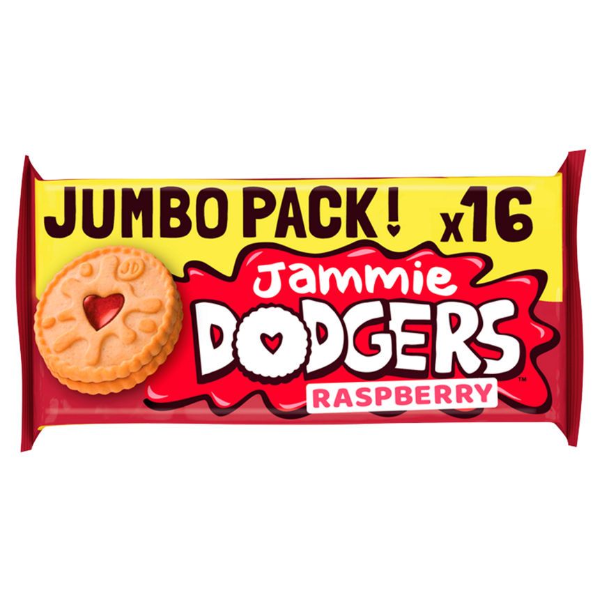 Jammie Dodgers 16 keksz málna ízű