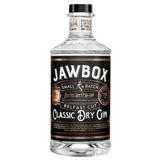 Jawbox Small Batch Gin   70cl