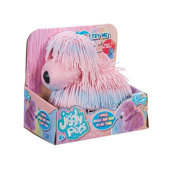 Jiggly Pets Pups Pearlescent Pink