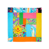 Lush Jogakbo knot wrap gift wrapping, UK version