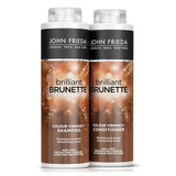 John Frieda Brilliant Brunette Moisturising Shampoo &amp;amp; Conditioner   2 x 500ml
