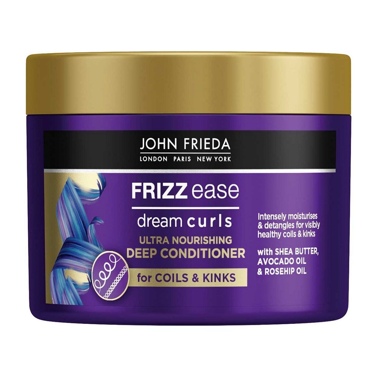 John Frieda Dream Curls Ultra Nourishing Deep Conditioner 230ml for coils &amp;amp; kinks