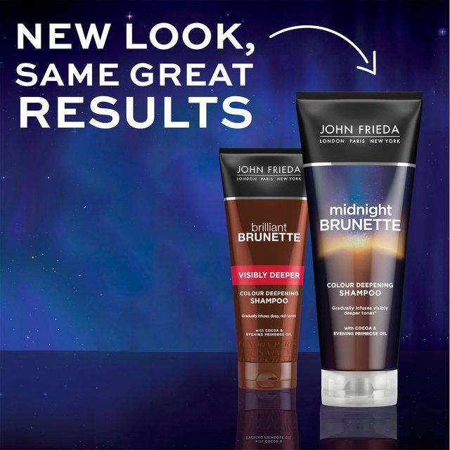 John Frieda Midnight Brunette Color Deepening שמפו 250 מ"ל