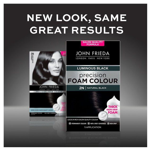 John Frieda Precision Foam Colour Natural Black 2N