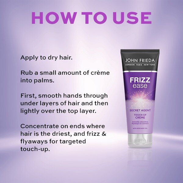 John Frieda Secret Agent Flawless Finishing Cr&amp;egrave;me 100ml
