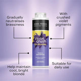 John Frieda Sheer Blonde Correcting Purple Shampoo   500ml