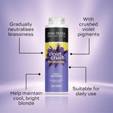John Frieda Violet  Tone Correcting Purple Shampoo  500Ml