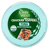 John West Cracker Toppers Middelhavstunfisk