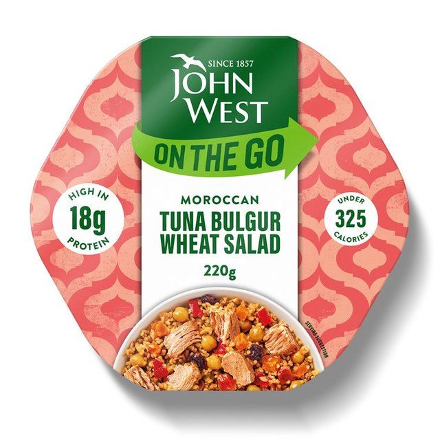 John West On The Go Moroccan Tuna Bulgur Wheat Salad   220g