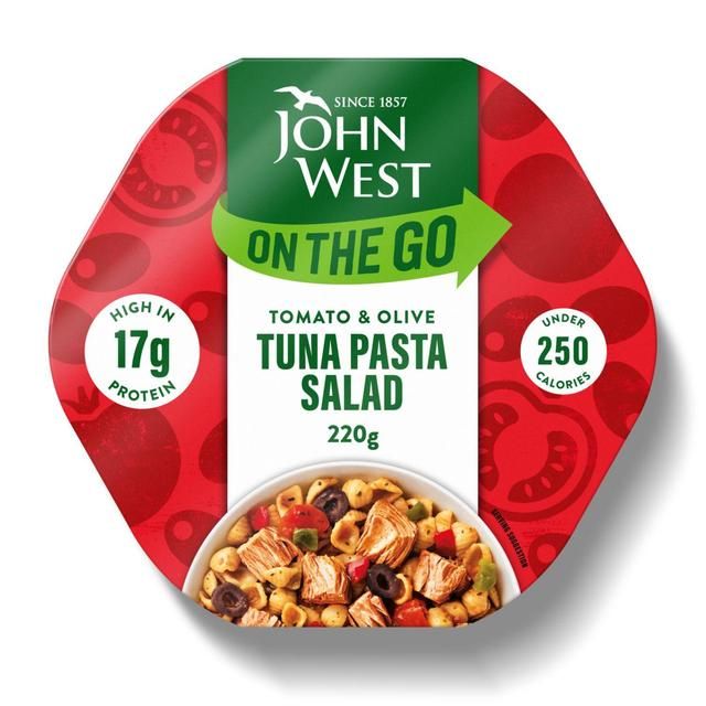 John West On The Go Tomato &amp;amp; Olive Tuna Pasta Salad   220g