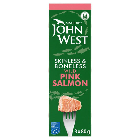 John West Skinless & Boneless Wild Pink Salmon
