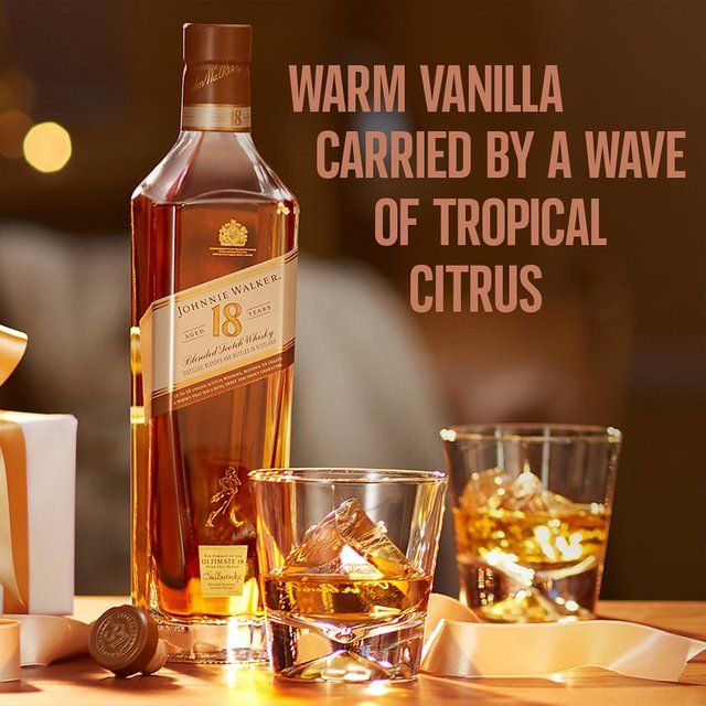 Johnnie Walker 18 Year Old Blended Scotch Whisky   70cl