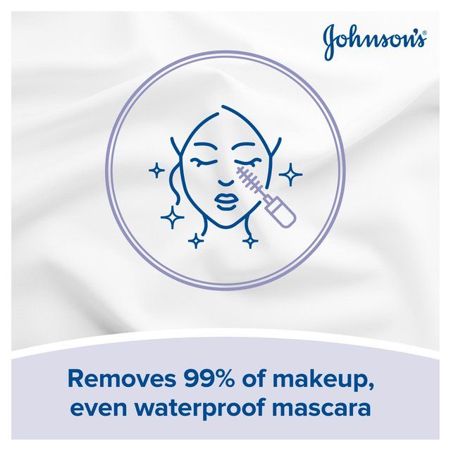 Johnson's Make Up Be Gone Pampering Wipes   25 per pack