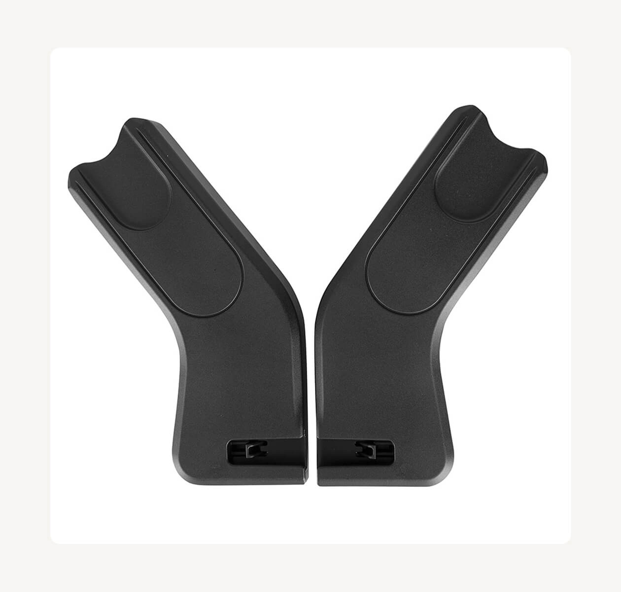 Joie Trax family adaptors for litetrax pushchairs, imported from the UK