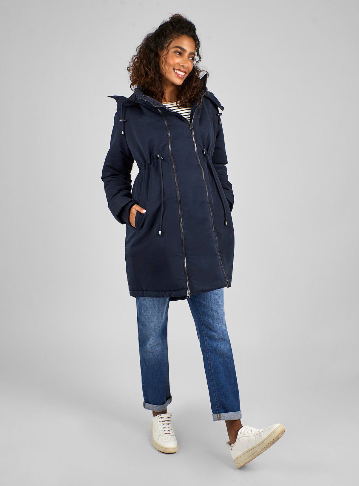 JOJO MAMAN B&amp;Eacute;B&amp;Eacute; 2 In 1 Maternity Padded Parka 14