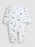JOJO MAMAN B&amp;Eacute;B&amp;Eacute; 3 Pack Sleepsuit, Hat &amp;amp; Bib Set 3-6 months
