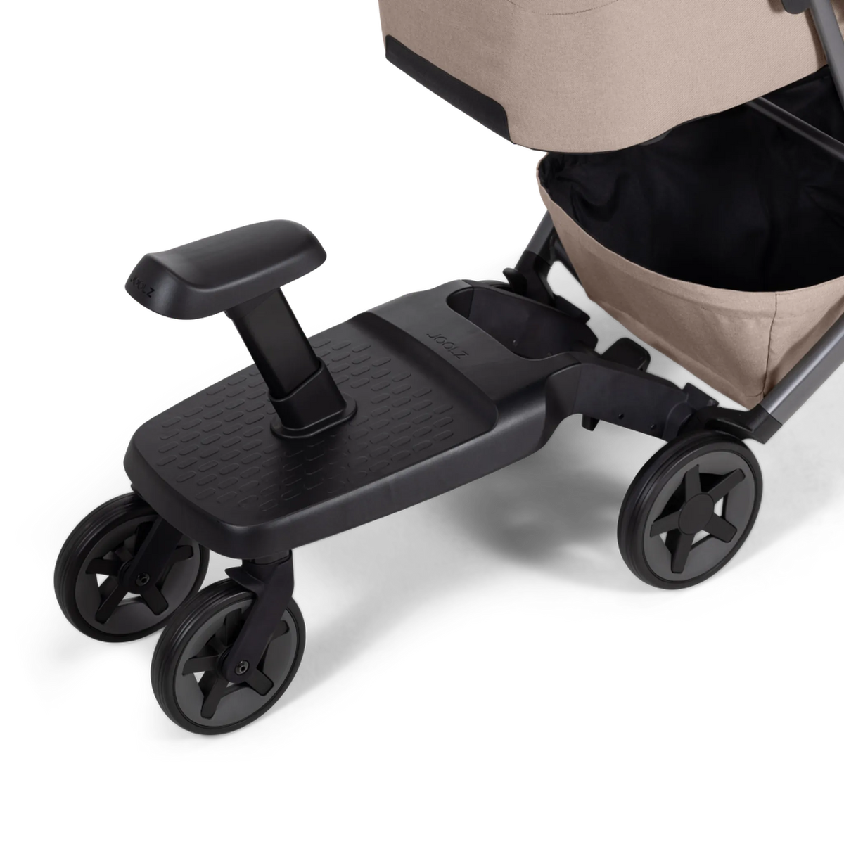 Joolz Aer2 footboard with seat for pushchair, imported from the UK