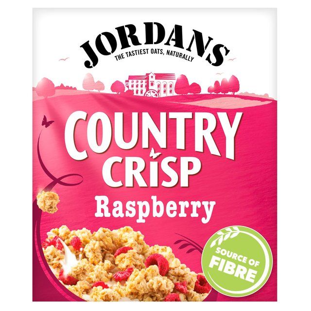 Jordans Country Crisp Raspberry Breakfast Cereal   500g