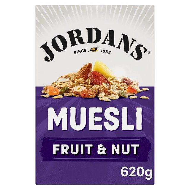 Jordans Fruit &amp; Diós müzli reggeli gabonapehely 620g