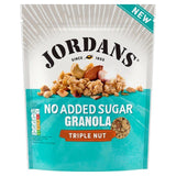 Jordans No Added Sugar Triple Nut Granola Breakfast Cereal   425g