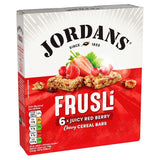 Jordans Red Berries Frusli Μπάρες Δημητριακών 6 x 30γρ