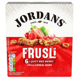 Jordans Red Berries Frusli Μπάρες Δημητριακών 6 x 30γρ