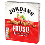 Jordans Red Berries Frusli Μπάρες Δημητριακών 6 x 30γρ