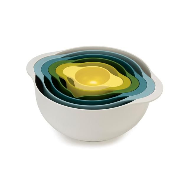 Joseph Joseph Duo 6pc Food Preparation Bowl Set (Opal)   6 per pack