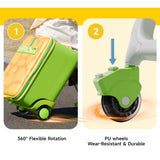 Jovikids JoyRide children's ride-on suitcase green, UK version