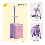 Jovikids JoyRide 3-in-1 ride-on suitcase pink, UK version