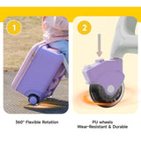 Jovikids JoyRide 3-in-1 ride-on suitcase pink, UK version