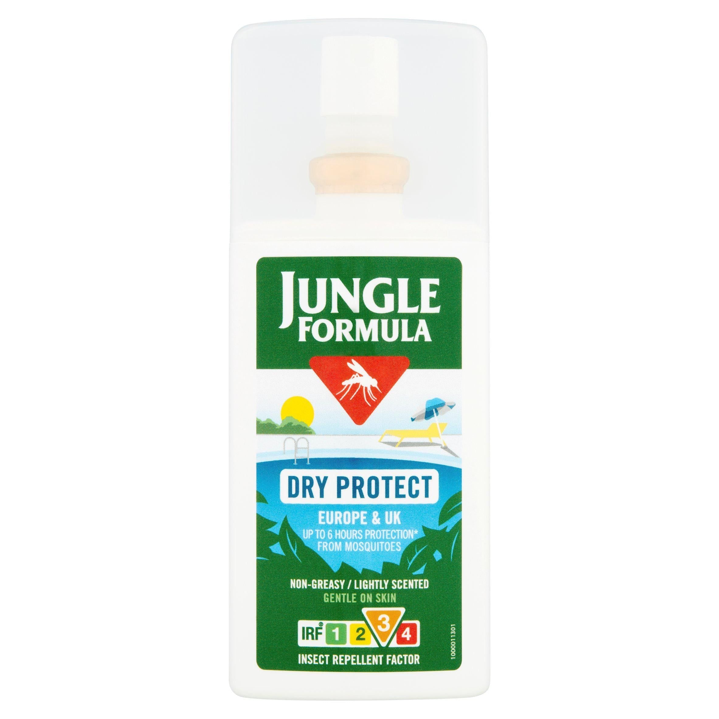 Jungle Formula Dry Protect rovarriasztó 90ml