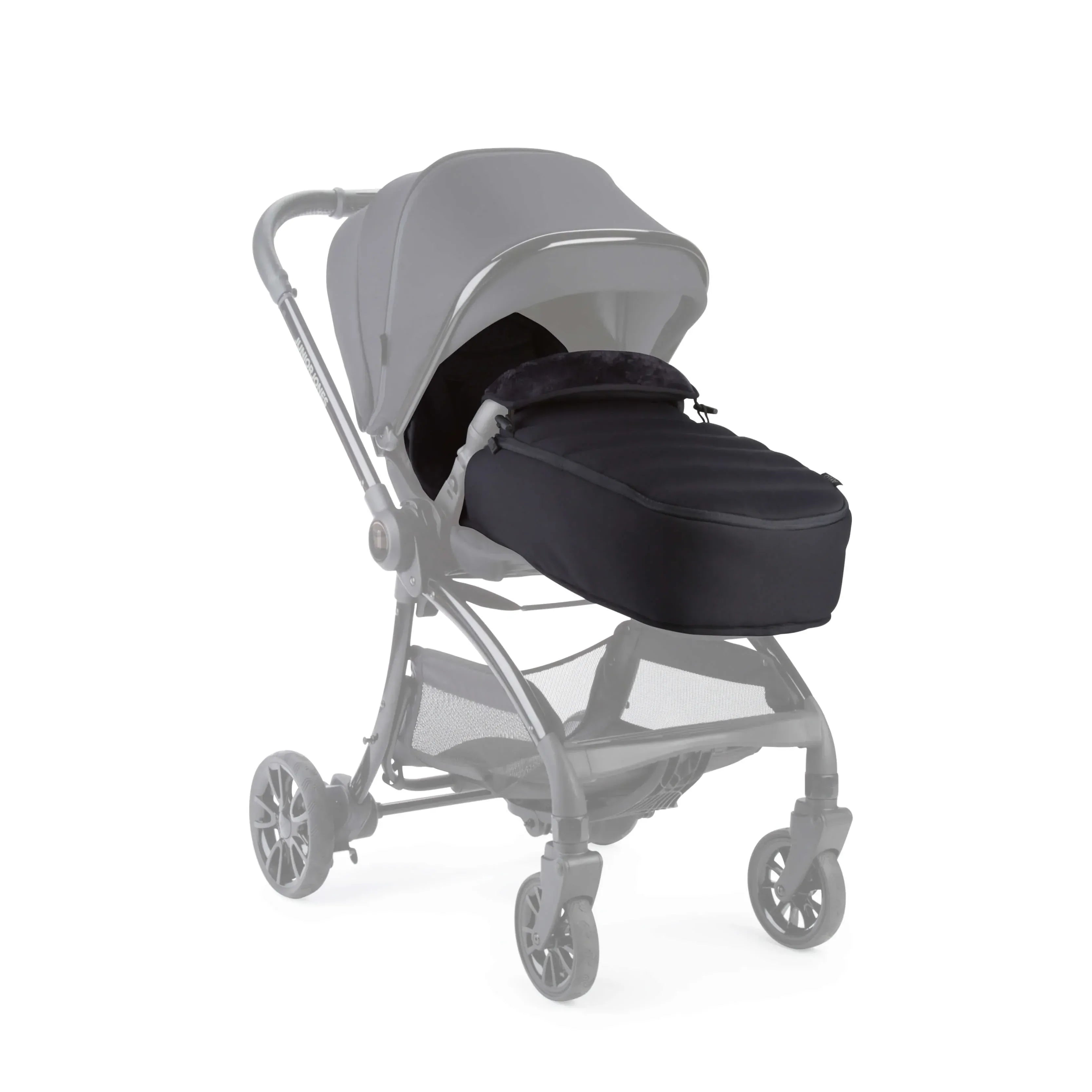 Junior Jones Aylo stroller footmuff Rich Black - British product