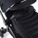 Junior Jones Aylo stroller footmuff Rich Black - British product