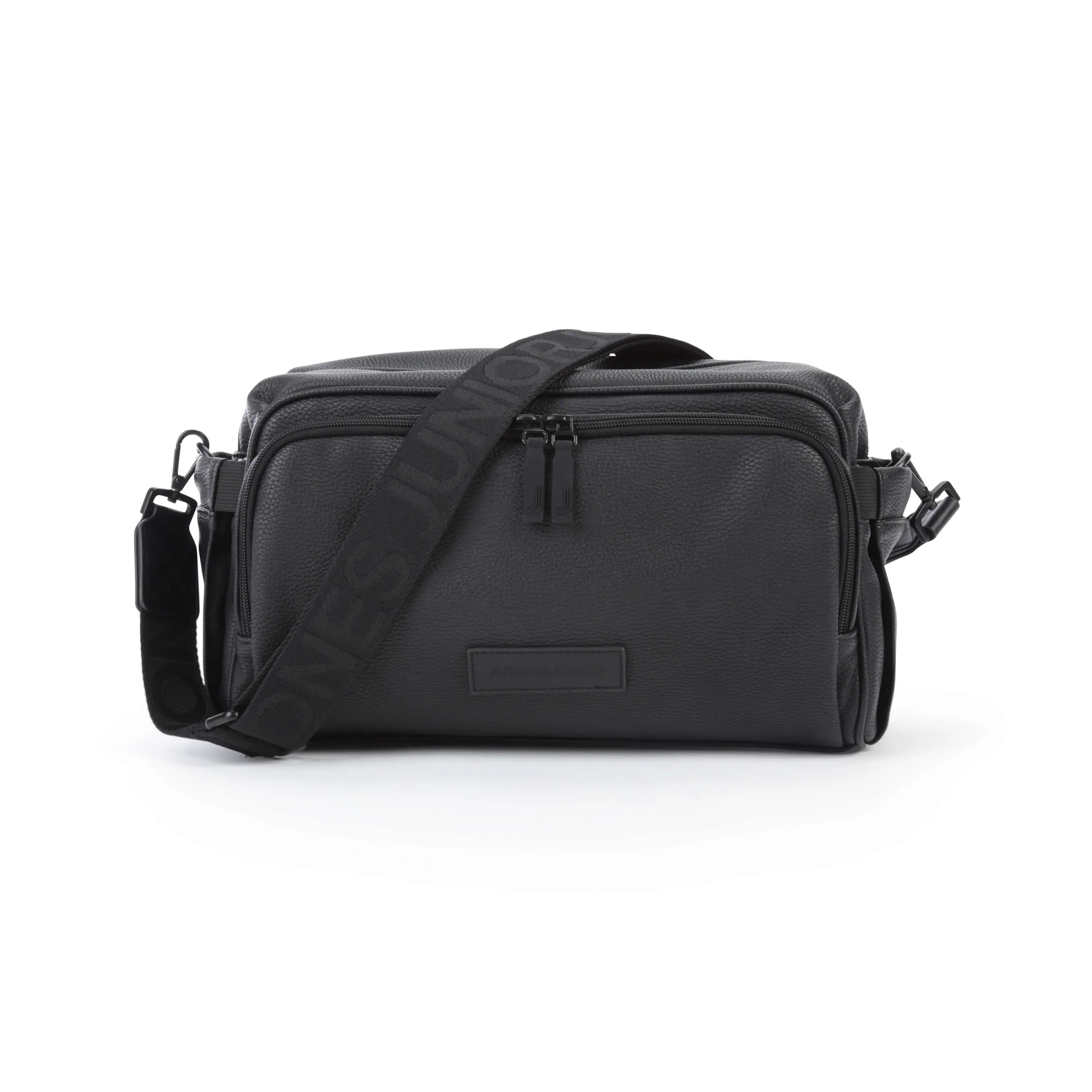 Junior Jones black faux leather changing organiser bag, UK version