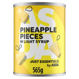 ASDA JUST ESSENTIALS Ananászdarabok világos szirupban