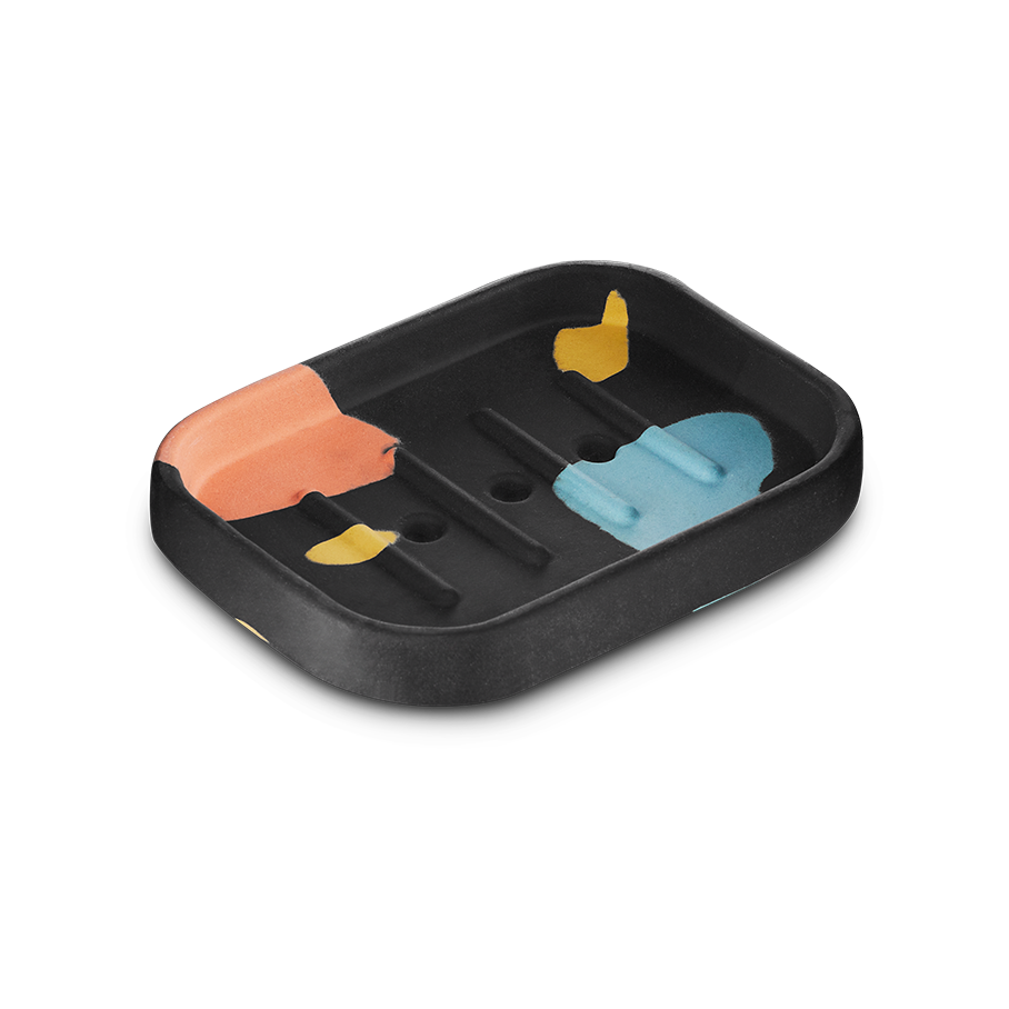 Lush Kaleidoscope ceramic soap dish, imported from the UK