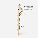 KAOS Klapp highchair Desert Sand with recycled plastic, UK version