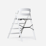 KAOS Klapp newborn seat and highchair bundle in smooth beech white - British product