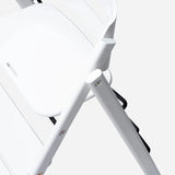 KAOS Klapp newborn seat and highchair bundle in smooth beech white - British product