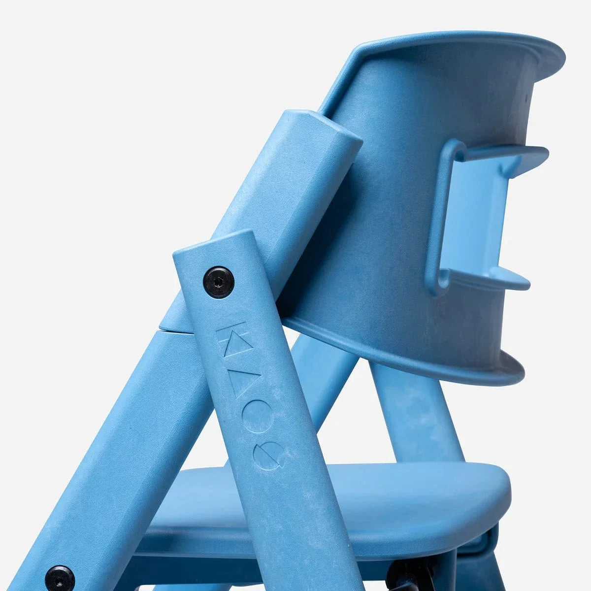 KAOS Klapp highchair Swedish Blue, imported from the UK