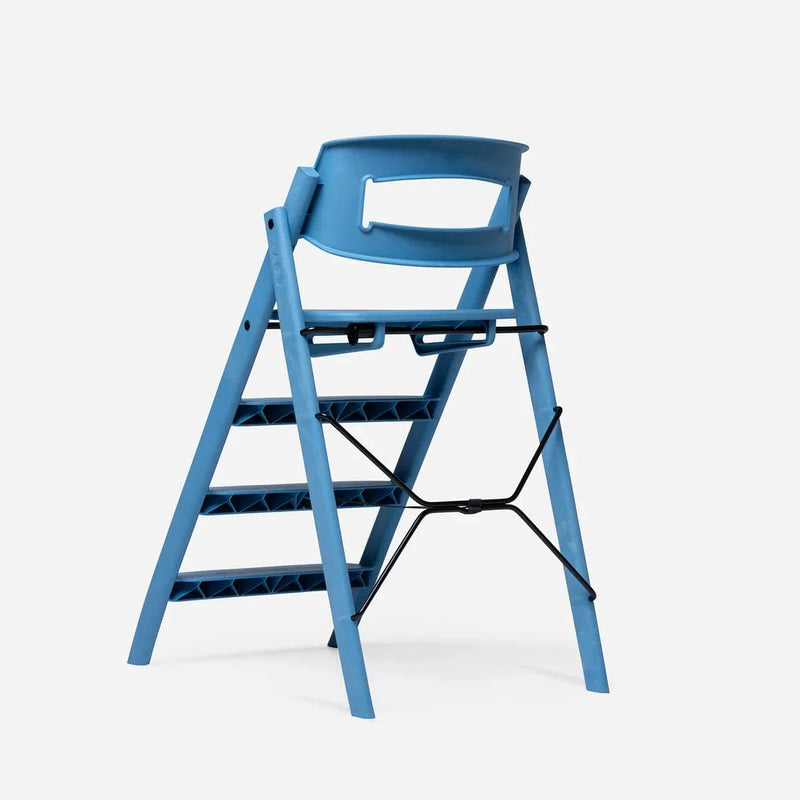 KAOS Klapp highchair Swedish Blue, imported from the UK