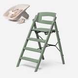 KAOS Klapp highchair newborn bundle in Mineral Green - British product