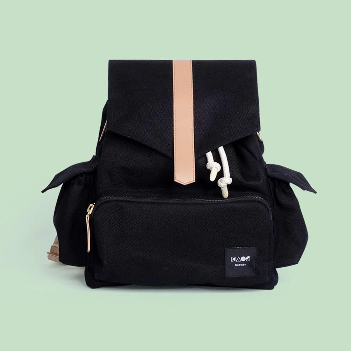 KAOS Ransel changing backpack Classic Black 14L - British product