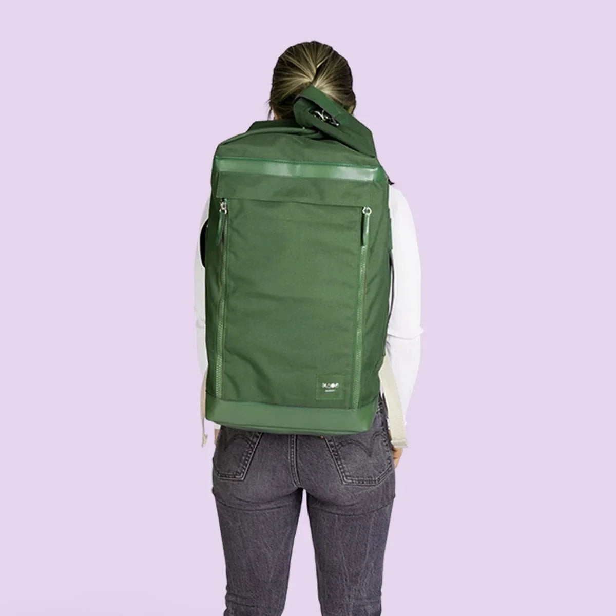 KAOS Ransel weekend bag in green with 40L capacity, UK version