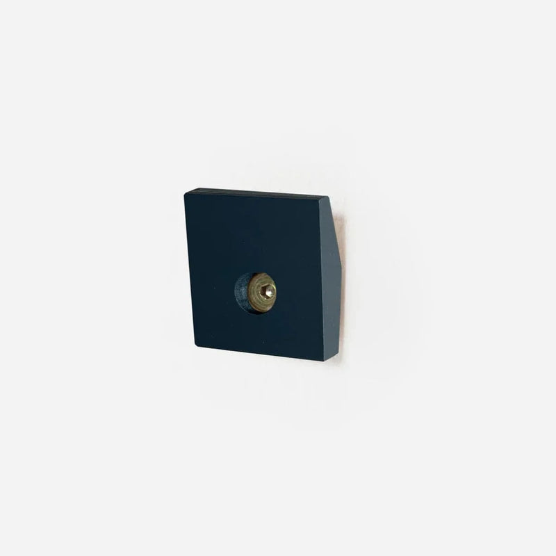 KAOS wall hook in beech and black - British product