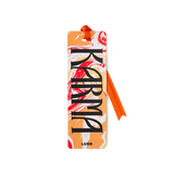 Karma scented bookmark 125mm x 45mm, imported from the UK