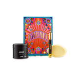 Lush Karma gift set with candle, massage bar and perfume - British product